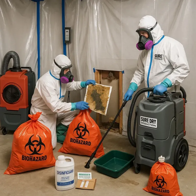 Contaminated Water Handling Protocols process in Madison, AL