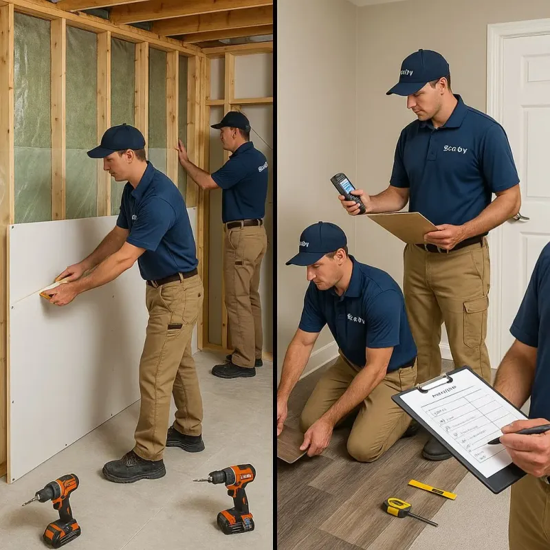 Repairs and Reconstruction process in Madison, AL